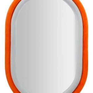 ANTONY MUDO ESPELHO LARANJA VELUDO/MIX CM 60X4X90