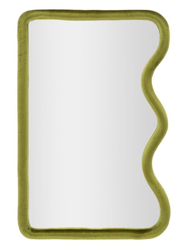 ESPELHO DE PAREDE VELUDO TOD VERDE 60X4X90 CM