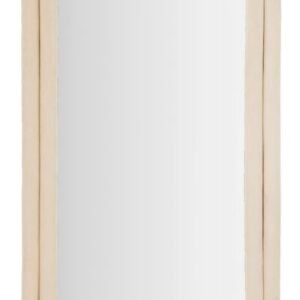 ESPELHO DE PAREDE VELUDO CREME CLOE 60X4X160 CM