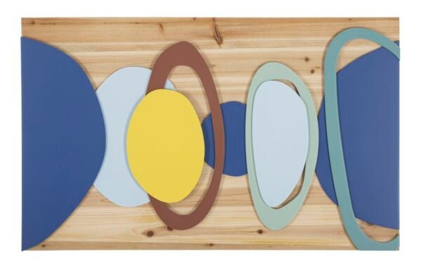 PAINEL DE PAREDE COR MADEIRA 80X2,5X50 CM