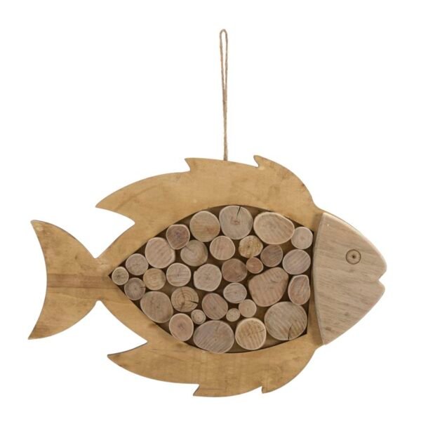 PEIXE PENDURADO NATUREZA 42,5X2X28,5 CM