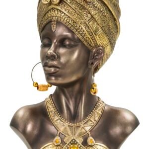 ESCULTURA MUMBASA 23,5X17,5X39,5 CM