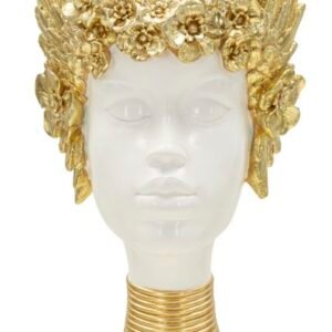 ESCULTURA DE ATENA 17.5X17X38 CM