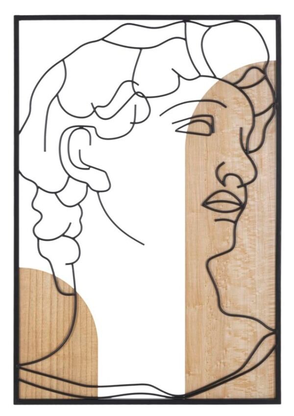 PAINEL DE PAREDE DAVID -B- CM 55X2X80