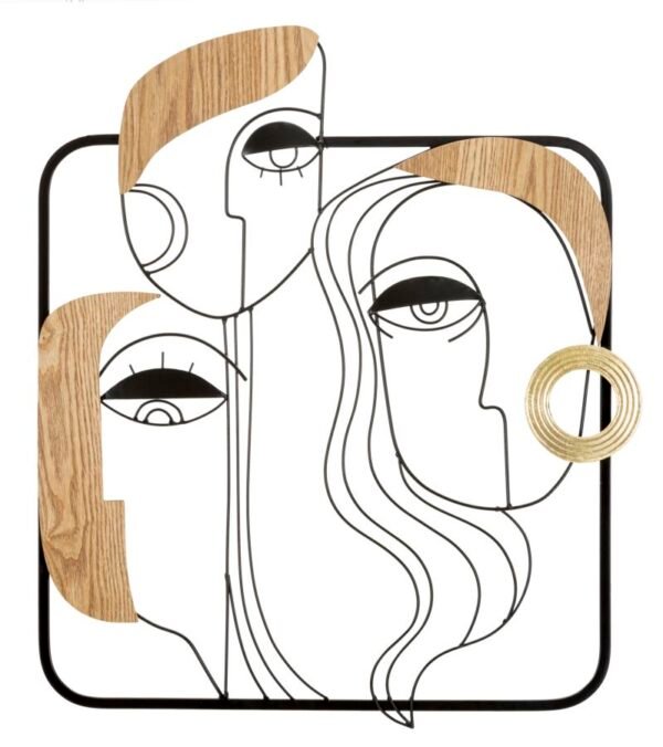 PAINEL DE PAREDE PICASSY 52X2X63 CM