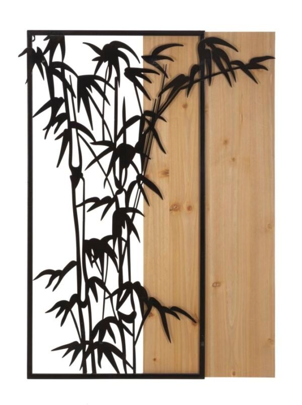 PAINEL DE PAREDE BAMBU 58X2X80 CM