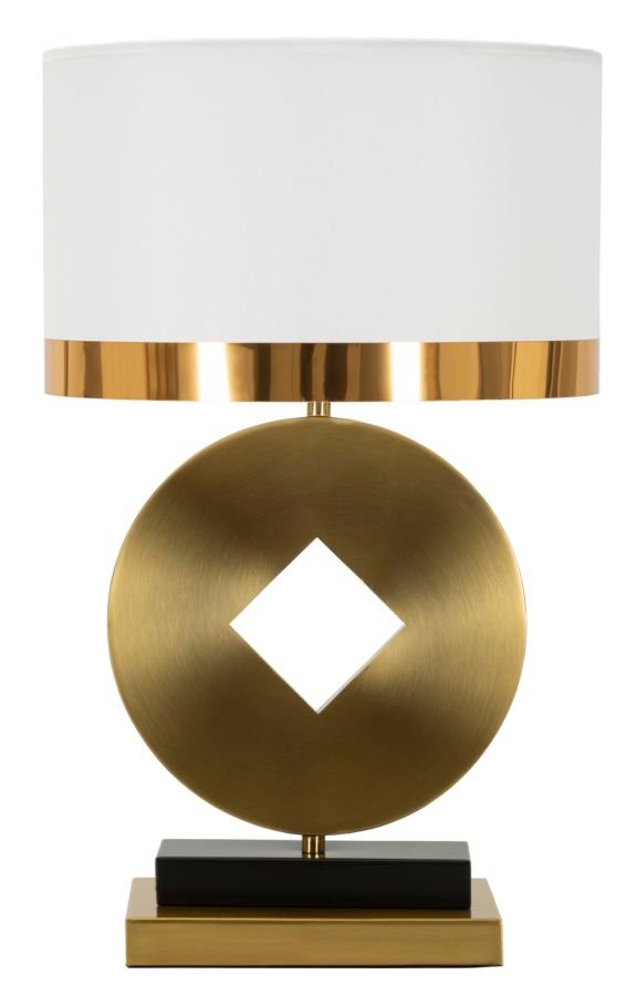 LÂMPADA DE MESA MOEDAS Ø 30X53