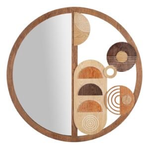 ESPELHO DE PAREDE BLOCO CM Ø 80X3