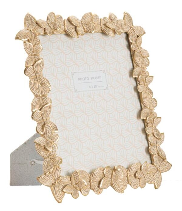 QUADRO BORBOLETA GLOD 27,5X2,6X32,5 CM (MEDIDA INTERNA 20X25 CM)
