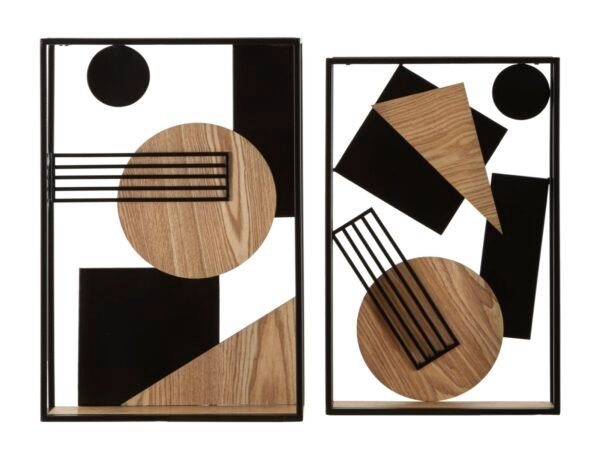 PRATELEIRA DE PAREDE PICASSY RET. PAR CM 40X12X60 - 36X10X56