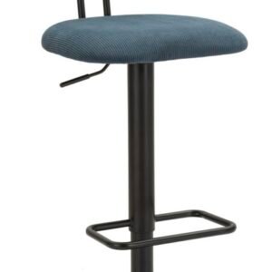 BANCO DE BAR LUZ MARINHO CM 41X47.5X85-106.5 (ASSENTO CM 61-83) CONJUNTO 2 UNIDADES