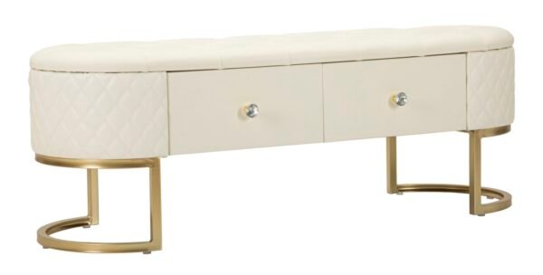 BANCO COM GAVETAS SHARON CM 120X40X43