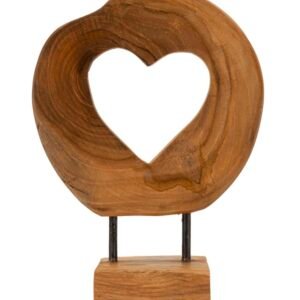 ESCULTURA HASI EM TECA REC. CM 20X10X28 (PEÇAS ÚNICAS - NÃO SUBSTITUÍDAS EM SÉRIE)