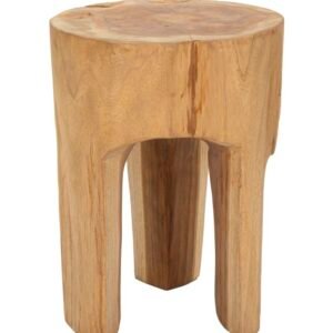 BANQUETE MONTADO EM TECA RECICLADA CM Ø 30X40 (PEÇAS ÚNICAS - NÃO SUBSTITUÍDAS EM SÉRIE)