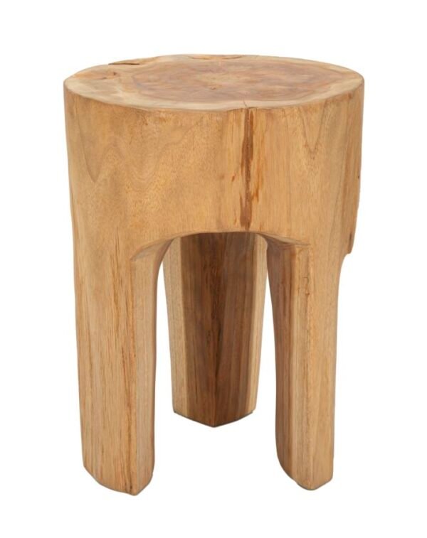 BANQUETE MONTADO EM TECA RECICLADA CM Ø 30X40 (PEÇAS ÚNICAS - NÃO SUBSTITUÍDAS EM SÉRIE)