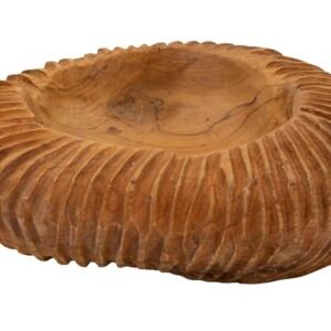 S/BOLSOS GARIT EM TECA RECICLADA CM Ø 32X11 (PEÇAS ÚNICAS - NÃO SUBSTITUÍDAS EM SÉRIE)