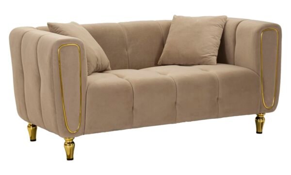 SOFÁ ALMA CINZA COM ALMOFADAS CM 155X81X71
