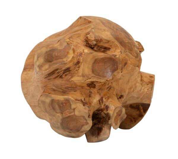 BOLA DE TECA RECICLADA Ø 40 CM (PEÇAS ÚNICAS - NÃO SUBSTITUÍDAS EM SÉRIE)