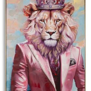 PINTURA SOBRE TELA KING -A- C/MOLDURA 82X4,5X122