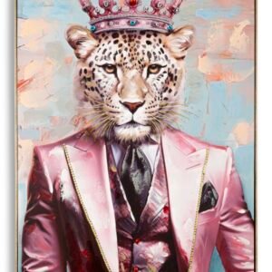 PINTURA SOBRE TELA KING -B- C/MOLDURA 82X4,5X122