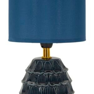 LÂMPADA DE CABECEIRA PIGNY AZUL Ø 15X30,5 CM