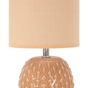 LÂMPADA DE CABECEIRA PONTUS PÊSSEGO Ø 14X27 CM