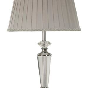 CANDEEIRO DE MESA PRATA CM Ø 30X56