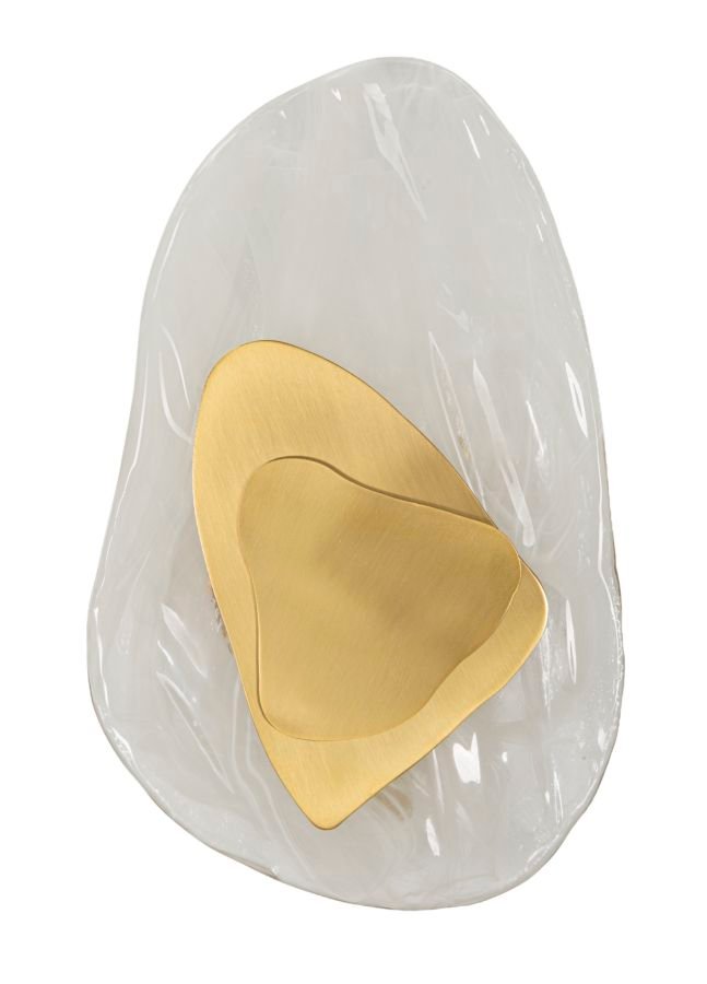 LÂMPADA DE PAREDE OCEANO OURO CM 21X8X31