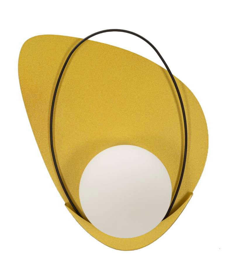 LÂMPADA DE PAREDE CIRCULA CM 28X17X32