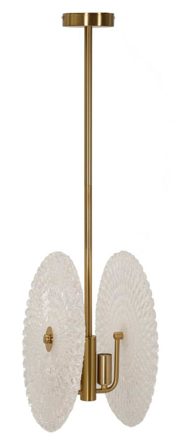 LUSTRE DE VIDRO CM 35X18X80