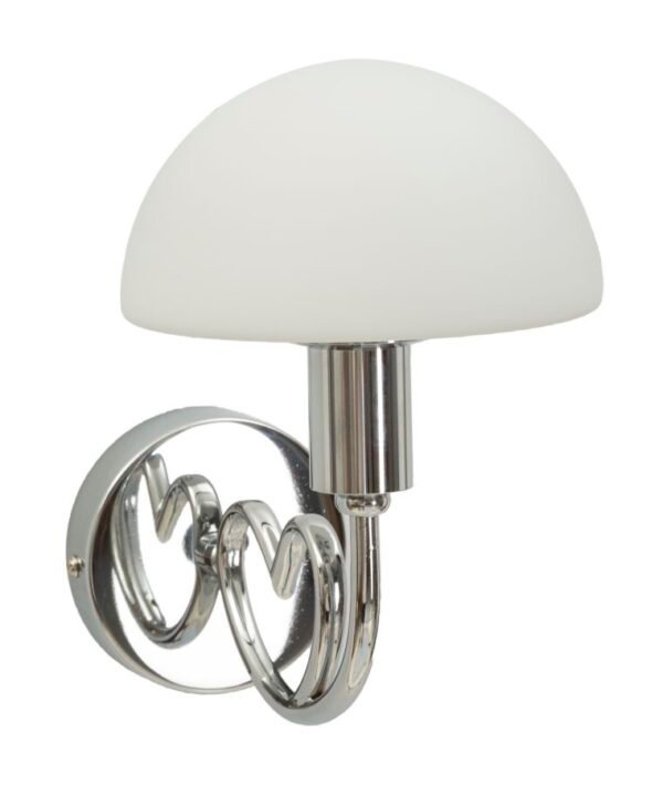 LÂMPADA DE PAREDE LOVY PRATA CM 23X15X22