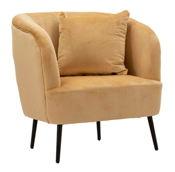 POLTRONA BROWY COM ALMOFADA 73X66X78 CM