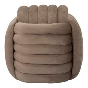 PUFF SOFTY CINZA CM 45X45X45