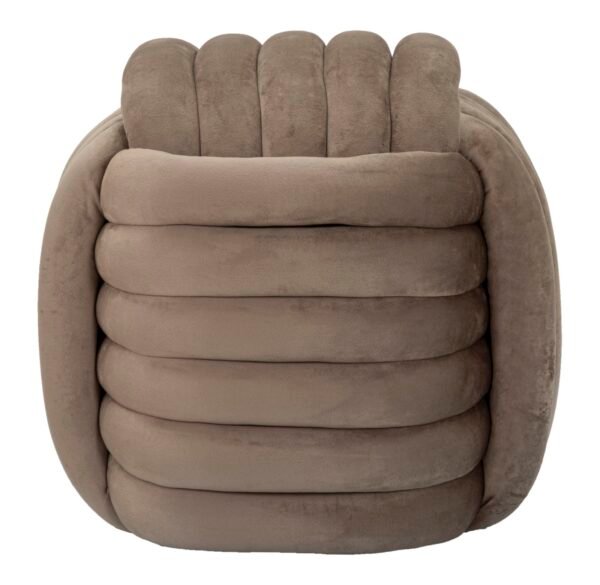 PUFF SOFTY CINZA CM 45X45X45