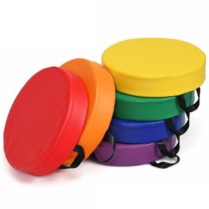 6 peças de almofadas para assento infantil com alça - Morandi