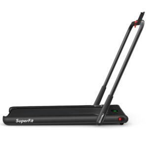 Esteira elétrica dobrável 2 em 1