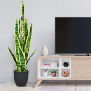 Conjunto de móveis de vime para pátio com almofadas removíveis e mesa - branco