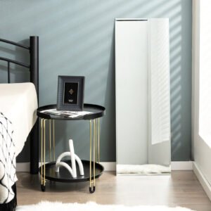 Aparador de cozinha moderno com 3 compartimentos - branco