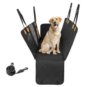 Cama lavável e fofa para cães humanos com cobertor macio e travesseiro fofo - marrom