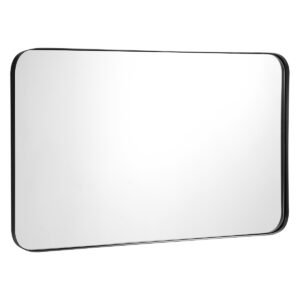 Armário de armazenamento com 3 gavetas, compartimentos abertos e puxadores curvos, 101 x 33 x 62 cm, rosa