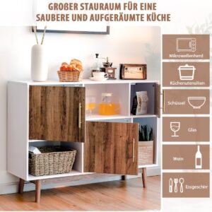 Cômoda moderna com 3 gavetas e grande capacidade de armazenamento, puxador embutido - cinza