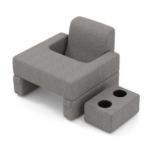 Armário de armazenamento de piso para banheiro autônomo, armário de despensa - preto