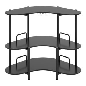 Mesa de centro com tampo elevatório, 3 compartimentos e armazenamento oculto, mesa de centro com pernas de metal e elevação pneumática, natural