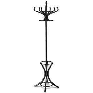 Cabide para jaquetas independente com guarda-chuva para sala de estar - cinza