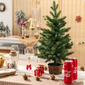 Conjunto de 3 caixas de presente iluminadas de Natal com decoração de laços vermelhos