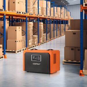 Lareira elétrica de 1500 W com aquecedor, controle remoto e proteção contra superaquecimento, lareira de parede embutida