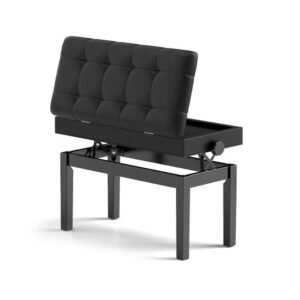 Mesa lateral em formato de C com estação de carregamento, tampo extensível e mesa de sofá lateral marrom