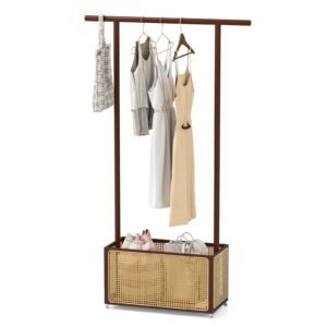 Conjunto de 2 bancos giratórios de bar com encosto curvo e encosto curvo - cinza