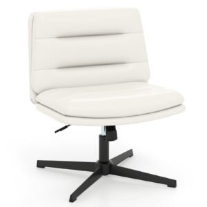 Bancos de bar estofados em veludo Teddy de 24 polegadas com altura de balcão, encostos e apoios para os pés - conjunto de 2