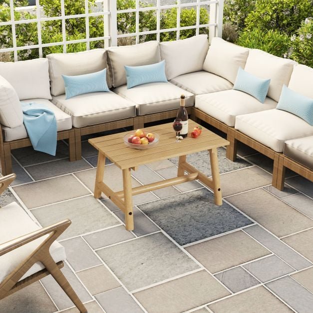 Conjunto de 2 cadeiras de jantar para pátio, assento curvo, preto - Image 2